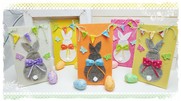 Sagoma "Happy Bunny" bustina porta ovetti