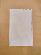 Buste in tnt colore bianco