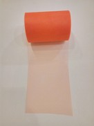 Tulle colore arancio