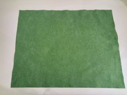 Feltro ( pannolenci )  verde nuvolato "melangè"