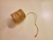 Cordina di Juta fina colore corda