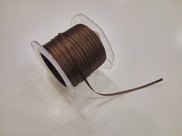 Nastro doppio raso colore testa di moro