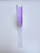 Nastro in organza colore lavanda medio