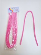 Filo di ciniglia "scovolini" colore rosa