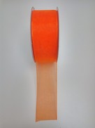 Nastro in organza colore arancio grande