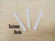 Stick di colla sezione ovale