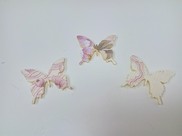 Farfalla "Flower" beige /  lilla