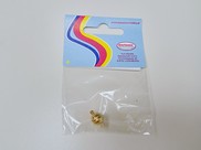 Chiusura magnetica a calamita tonda colore oro