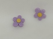 Fiore in plastica colore lilla