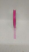 Nastro in organza colore fucsia piccolo
