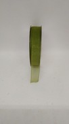 Nastro in organza colore verde medio