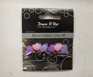 Mini Nappe fiori lilla/viola/rosa