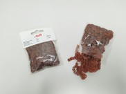 Capelli sintetici colore rosso - " riccio piccolo"