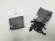 Capelli sintetici colore nero - " riccio piccolo"