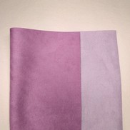 Tessuto simil scamosciato colore viola chiaro/scuro foglio grande