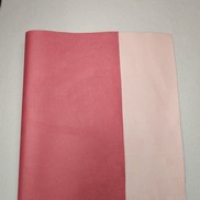 Tessuto simil scamosciato colore rosa chiaro/scuro foglio grande