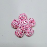 Fiore glitter "CandyStyle" multicolor fucsia